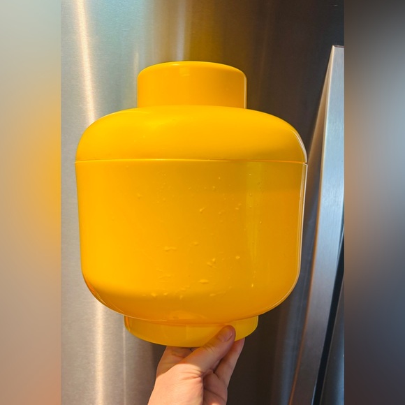 LEGO Bright Yellow Smiling Storage Head - Picture 4 of 8